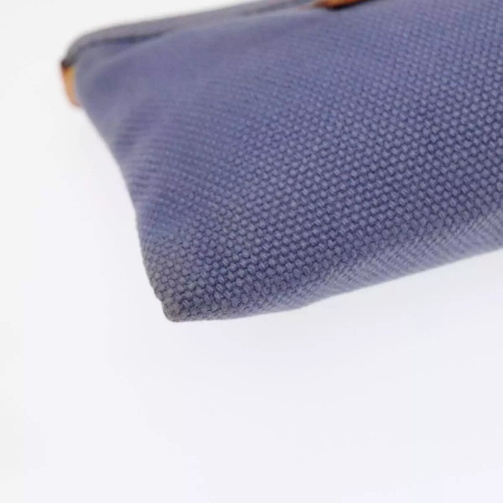 LOUIS VUITTON Antigua Pochette Platt PM Pouch Blue M40070 LV Auth th5273 - Picture 4 of 14